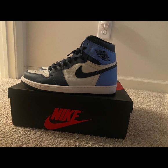 jordan 1 obsidian grailed